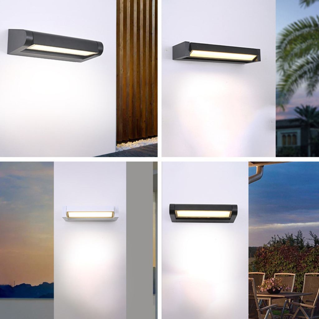 The Aluvora Waterproof Outdoor LED Wall Light