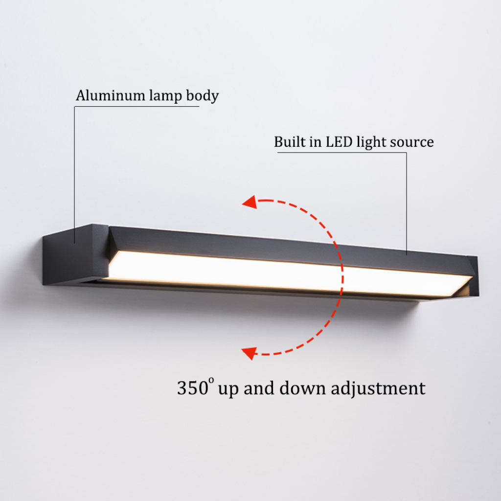 The Aluvora Waterproof Outdoor LED Wall Light