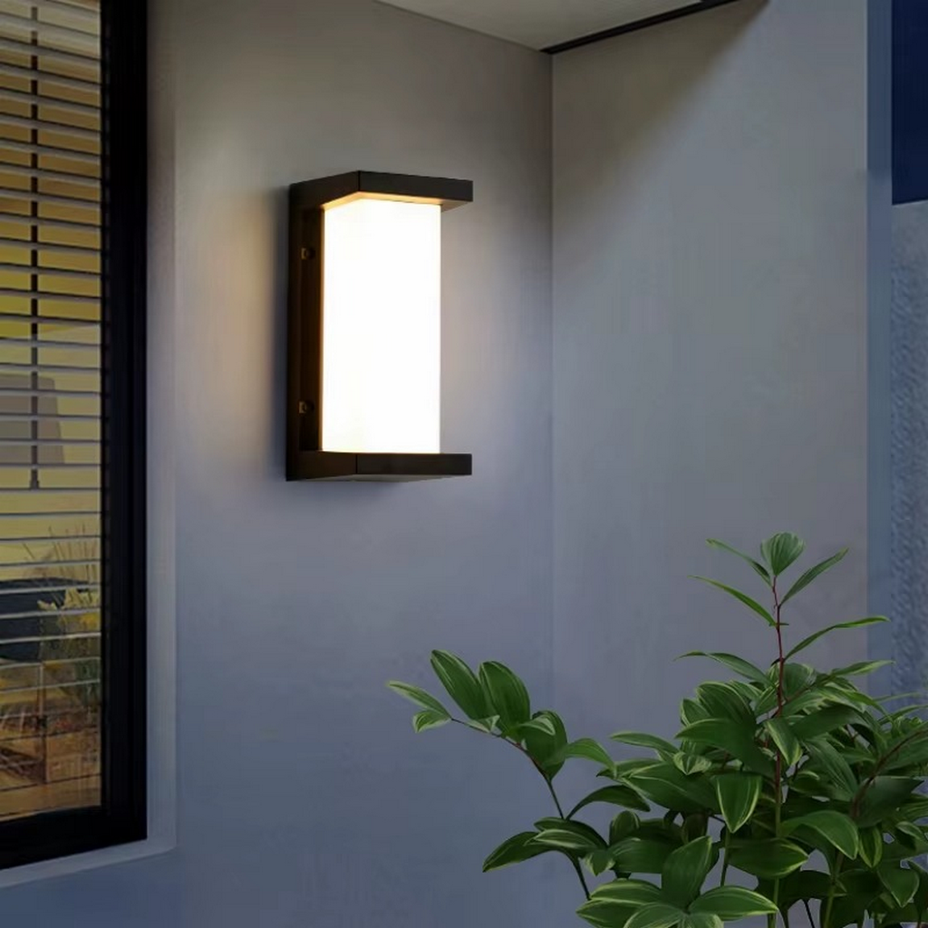 The Alvessa Waterproof LED Outdoor Wall Light