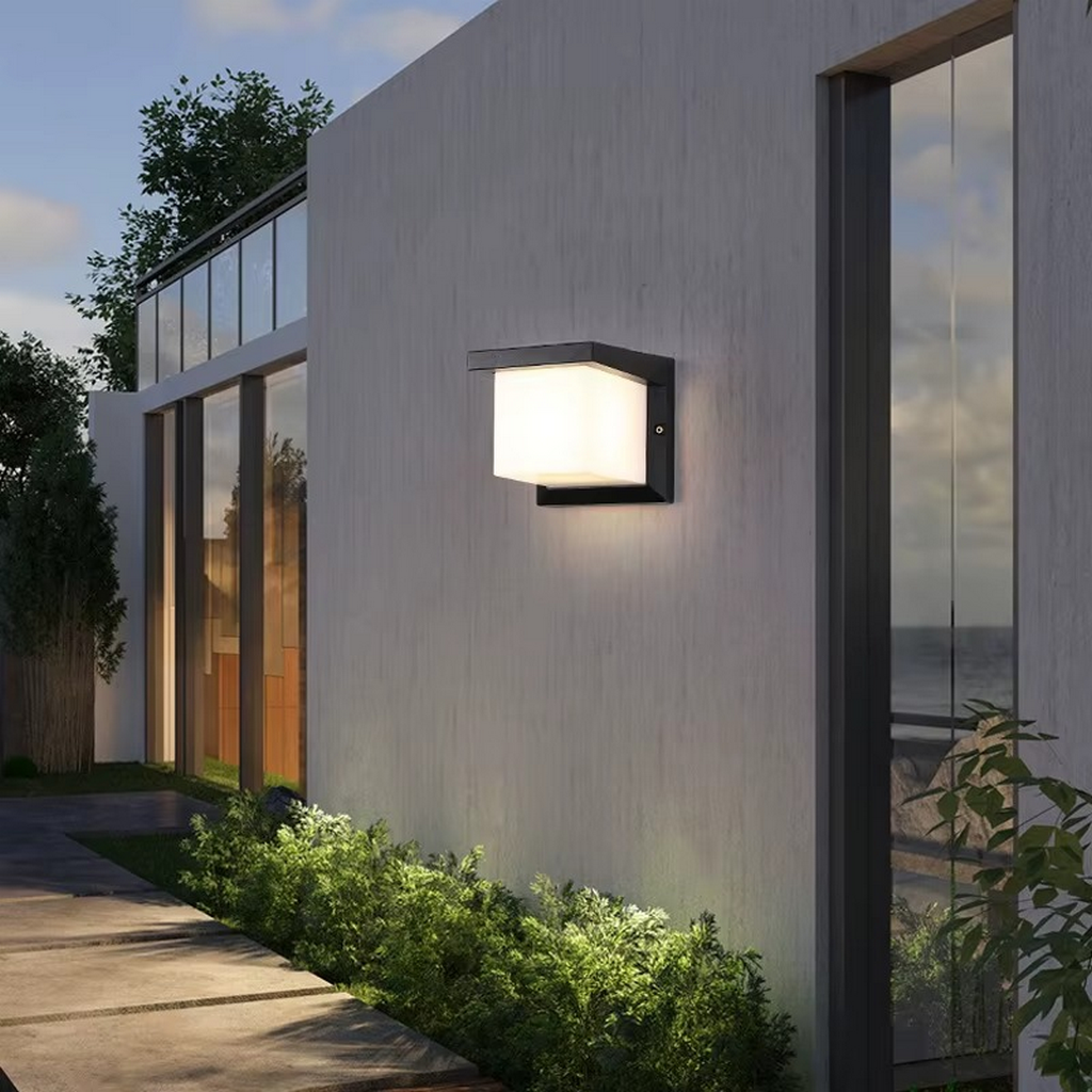 The Alvessa Waterproof LED Outdoor Wall Light