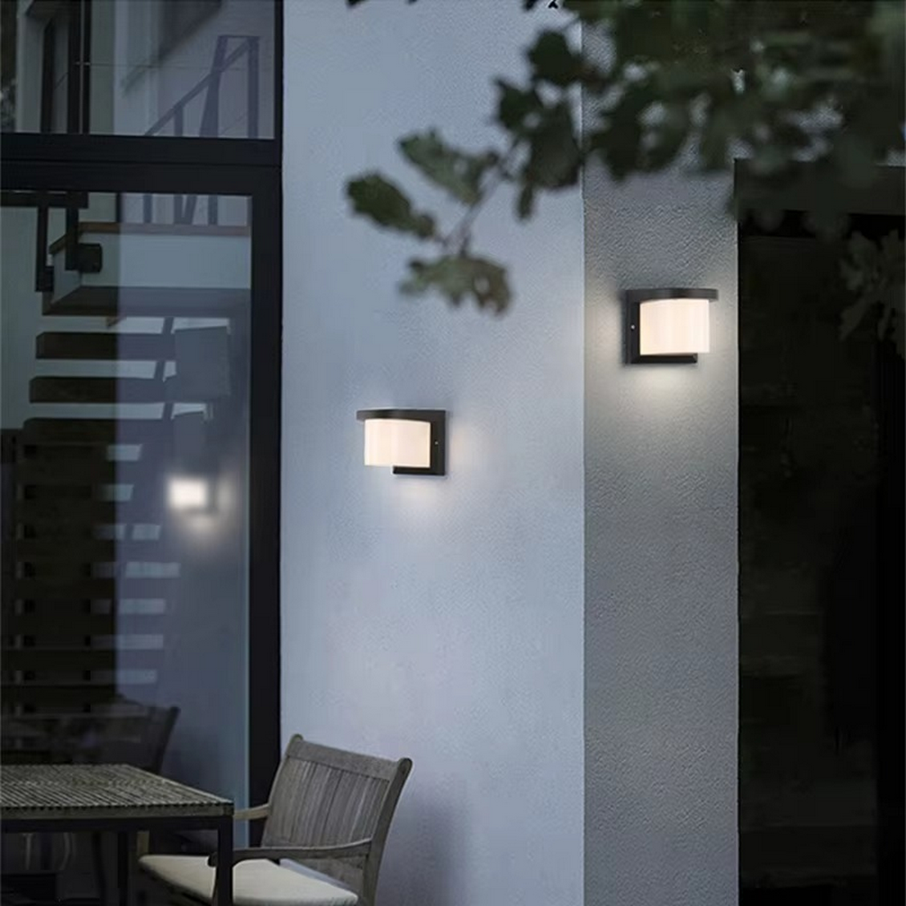 The Alvessa Waterproof LED Outdoor Wall Light