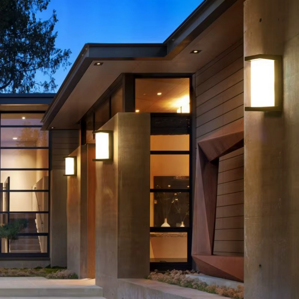 The Alvessa Waterproof LED Outdoor Wall Light