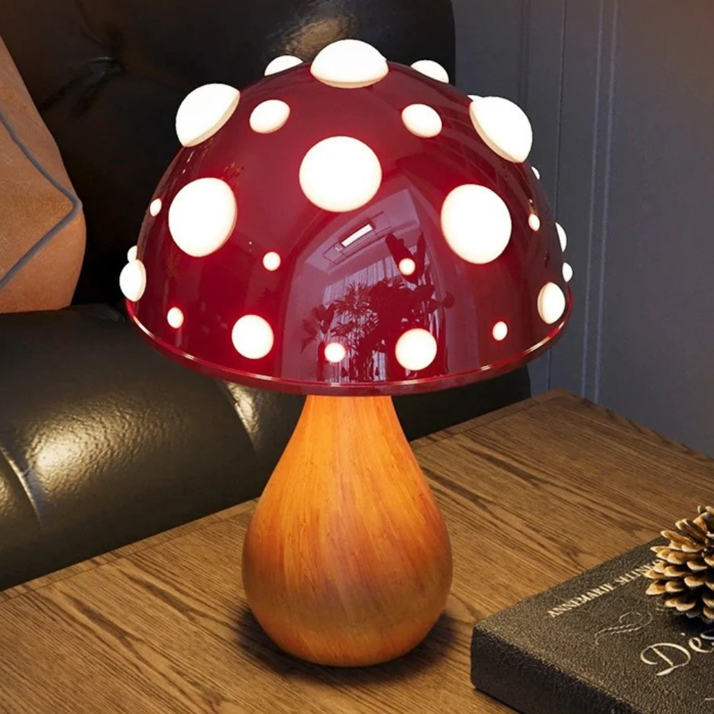 The Amanora Mushroom Atmosphere Desk Light
