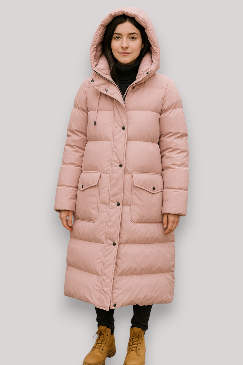 The Ashford Quilted Winter Jacket Thick Windproof Parka