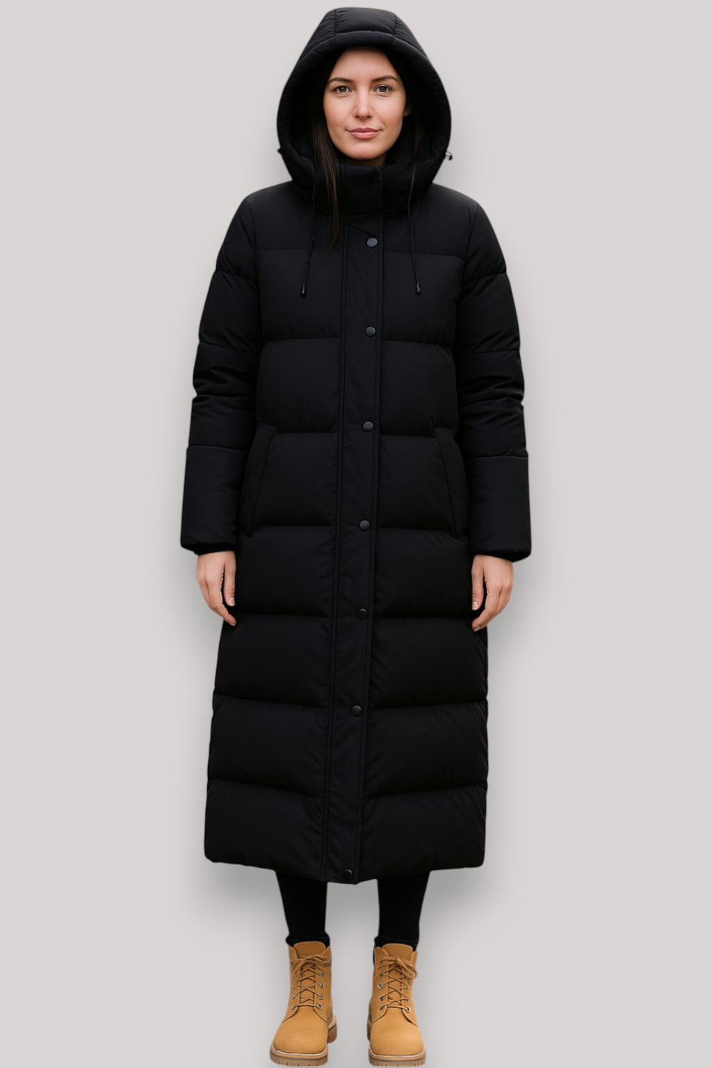 The Ashford Quilted Winter Jacket Thick Windproof Parka