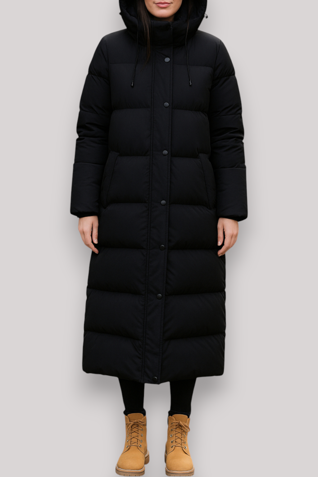 The Ashford Quilted Winter Jacket Thick Windproof Parka