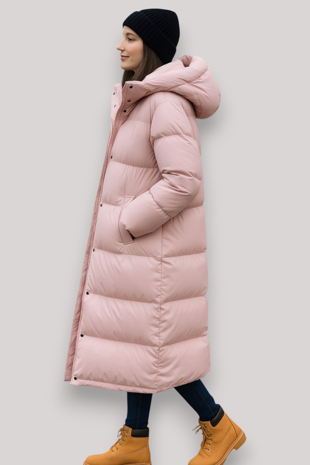The Ashford Quilted Winter Jacket Thick Windproof Parka