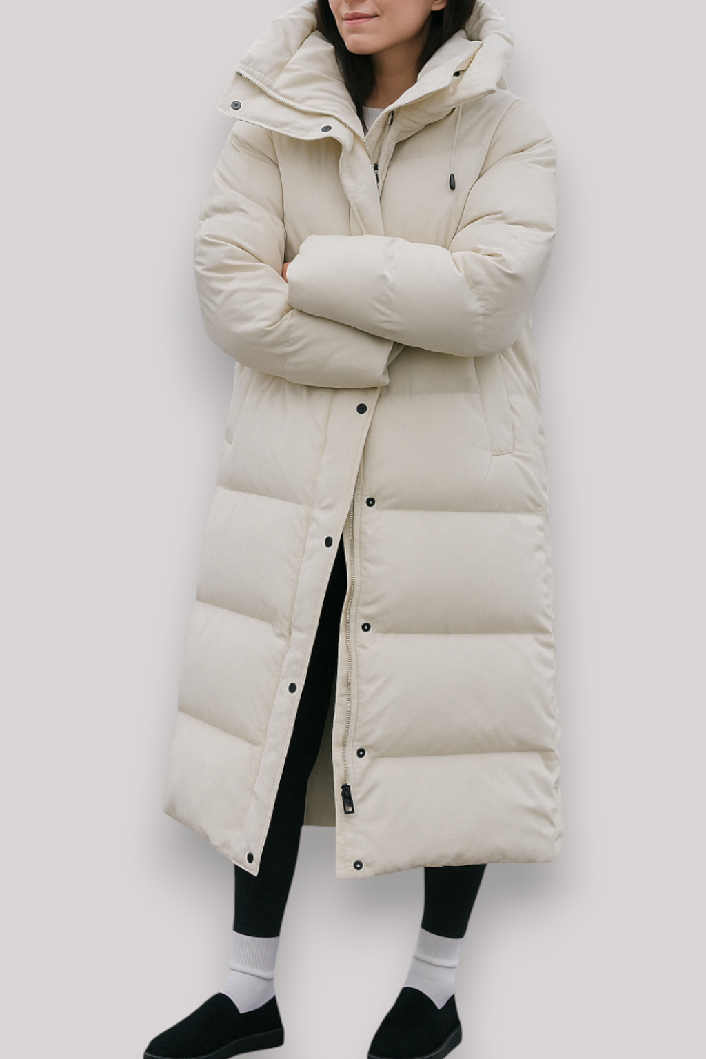 The Ashford Quilted Winter Jacket Thick Windproof Parka