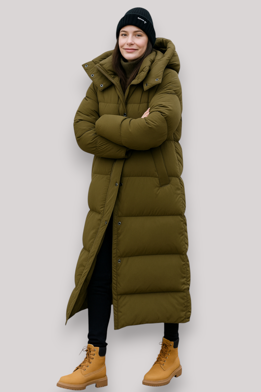 The Ashford Quilted Winter Jacket Thick Windproof Parka