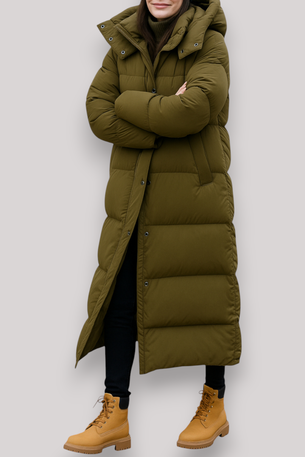 The Ashford Quilted Winter Jacket Thick Windproof Parka