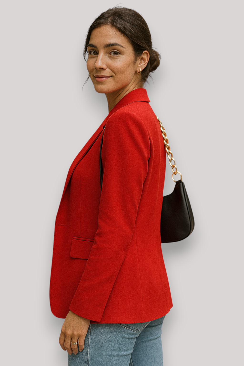 The Avery Tailored Office Blazer Long Sleeve Winter Jacket