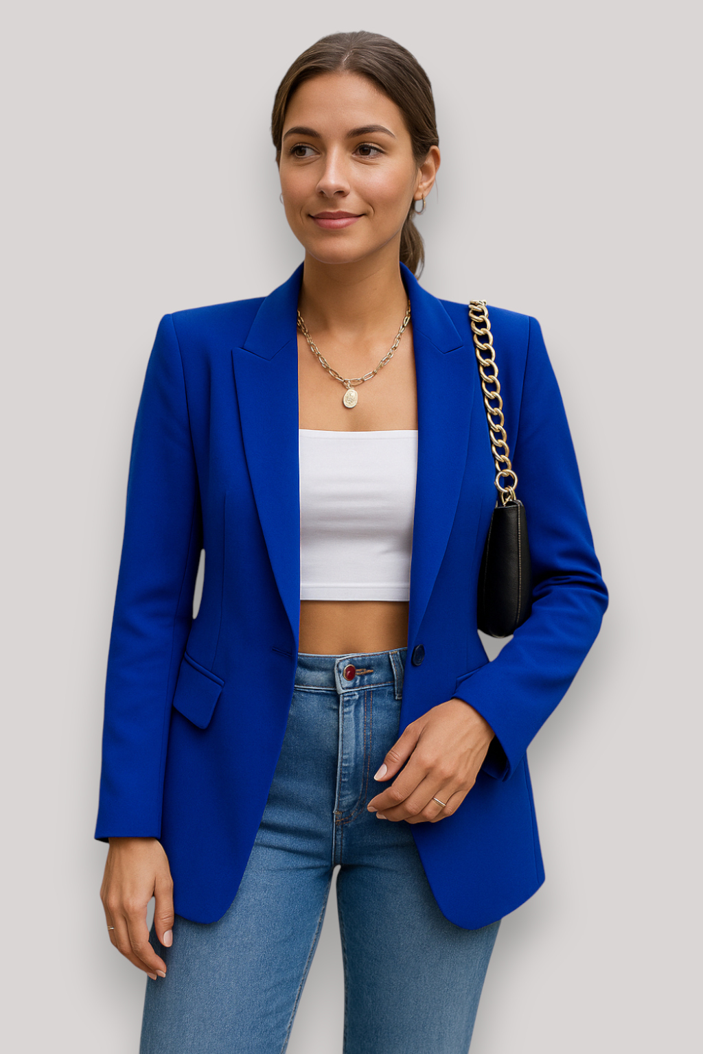 The Avery Tailored Office Blazer Long Sleeve Winter Jacket