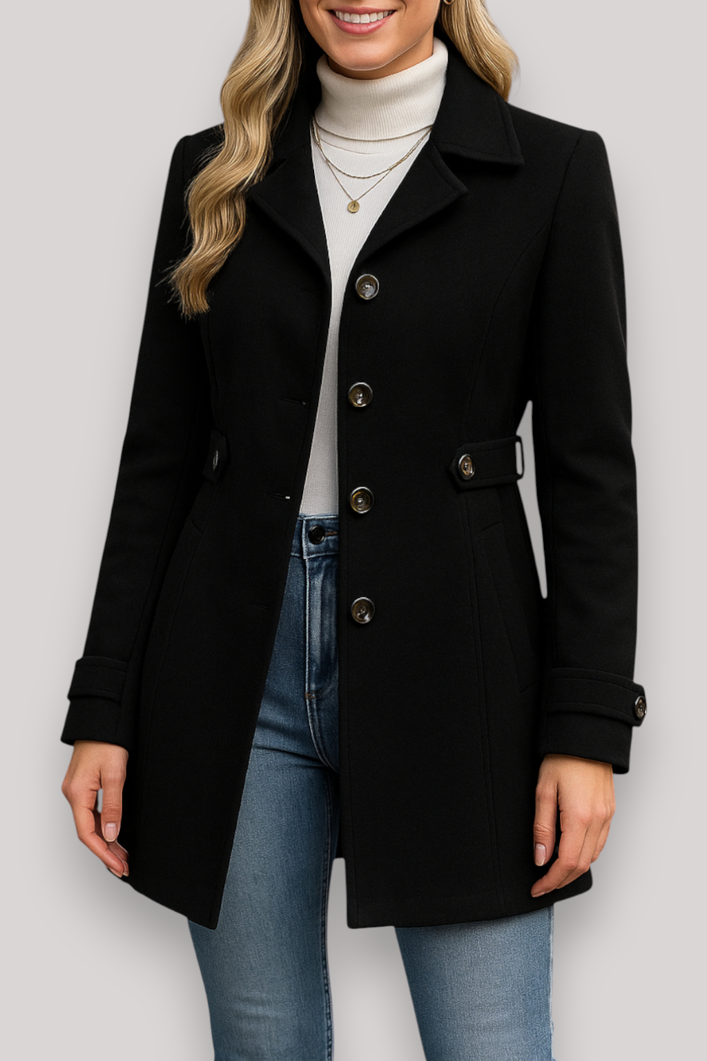 The Camden Tailored Office Blazer Long Sleeve Winter Jacket