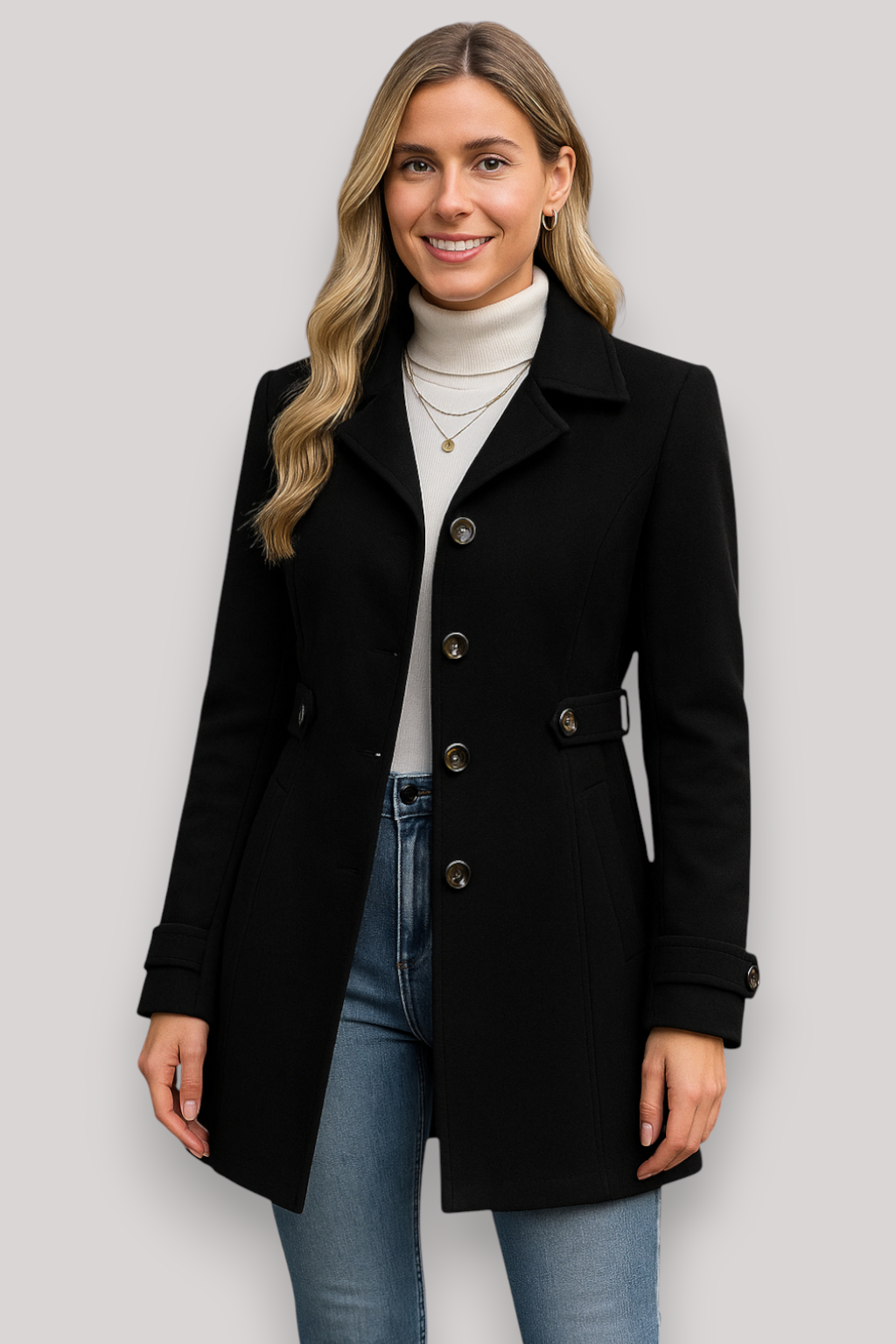 The Camden Tailored Office Blazer Long Sleeve Winter Jacket