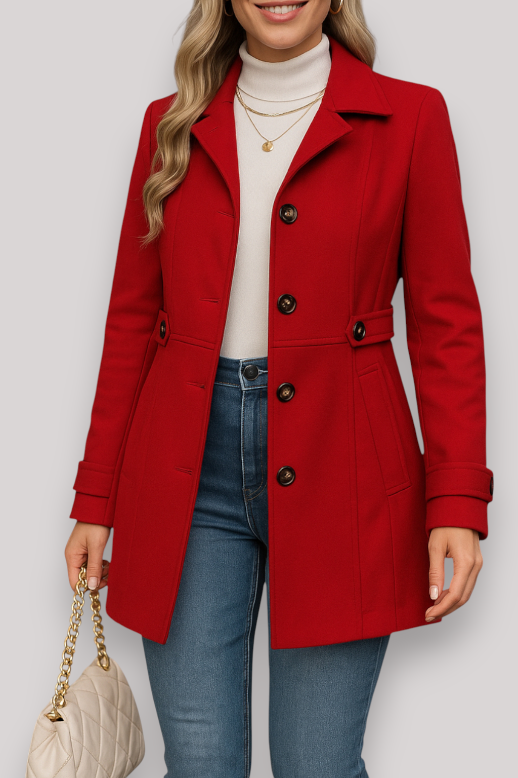 The Camden Tailored Office Blazer Long Sleeve Winter Jacket