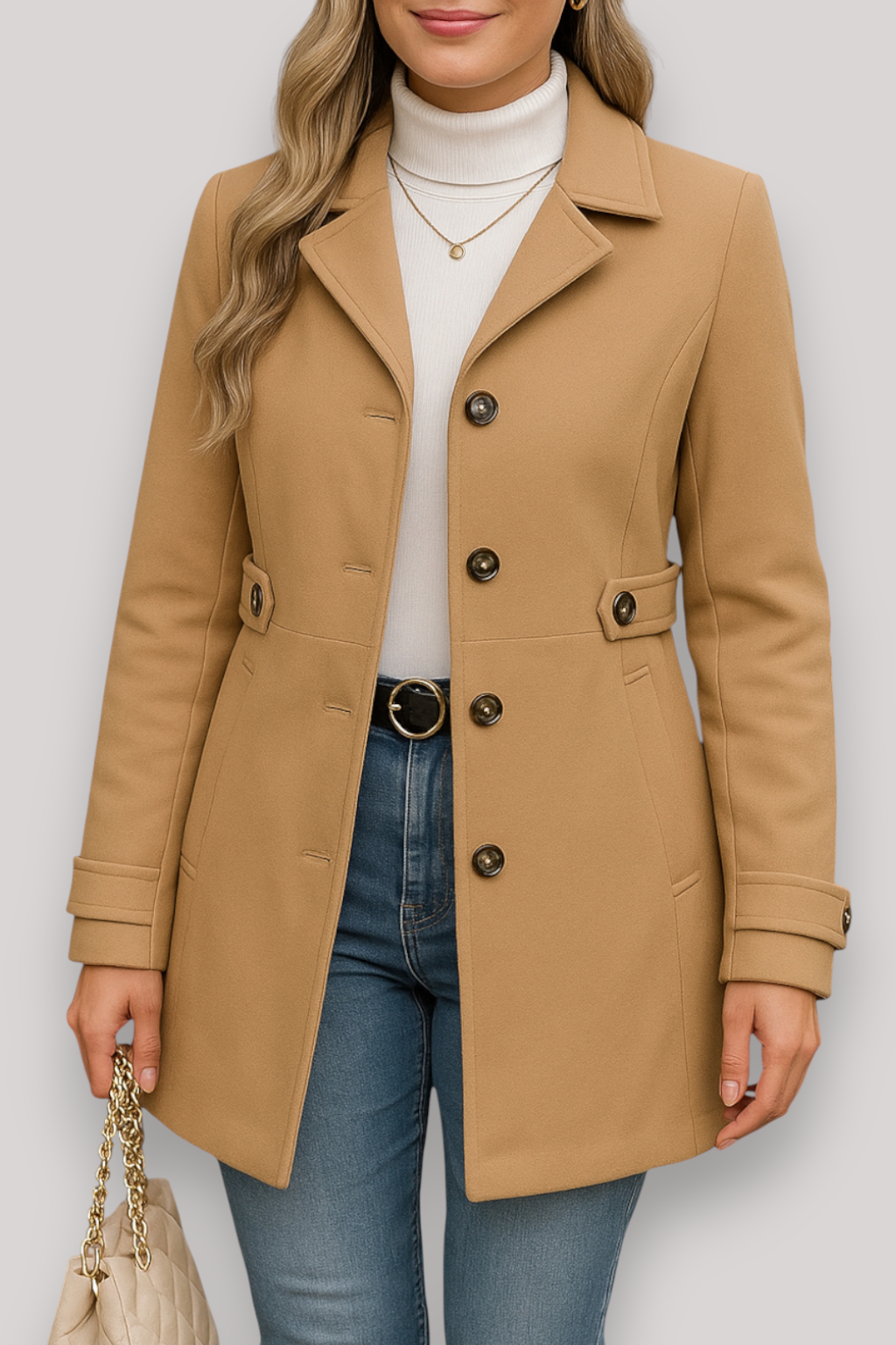 The Camden Tailored Office Blazer Long Sleeve Winter Jacket