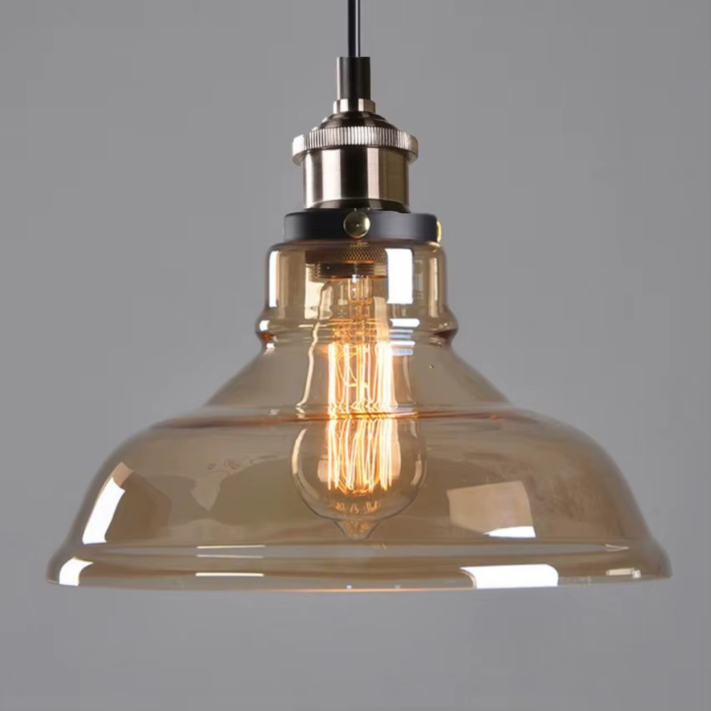 The Ambera Glass Pendant Ceiling Light