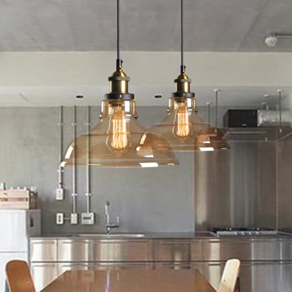 The Ambera Glass Pendant Ceiling Light
