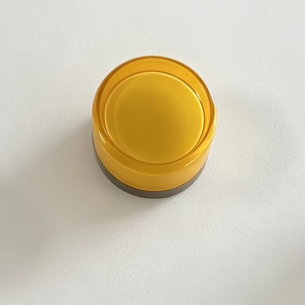 The Ambrelle Round Amber LED Wall Sconce Wall Light