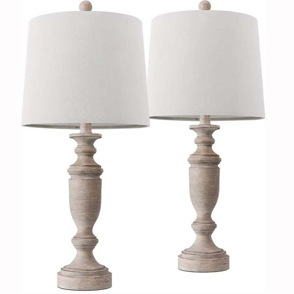 The Amdera Wooden Table Lamp