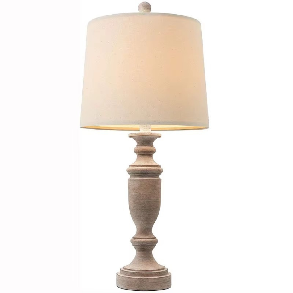 The Amdera Wooden Table Lamp