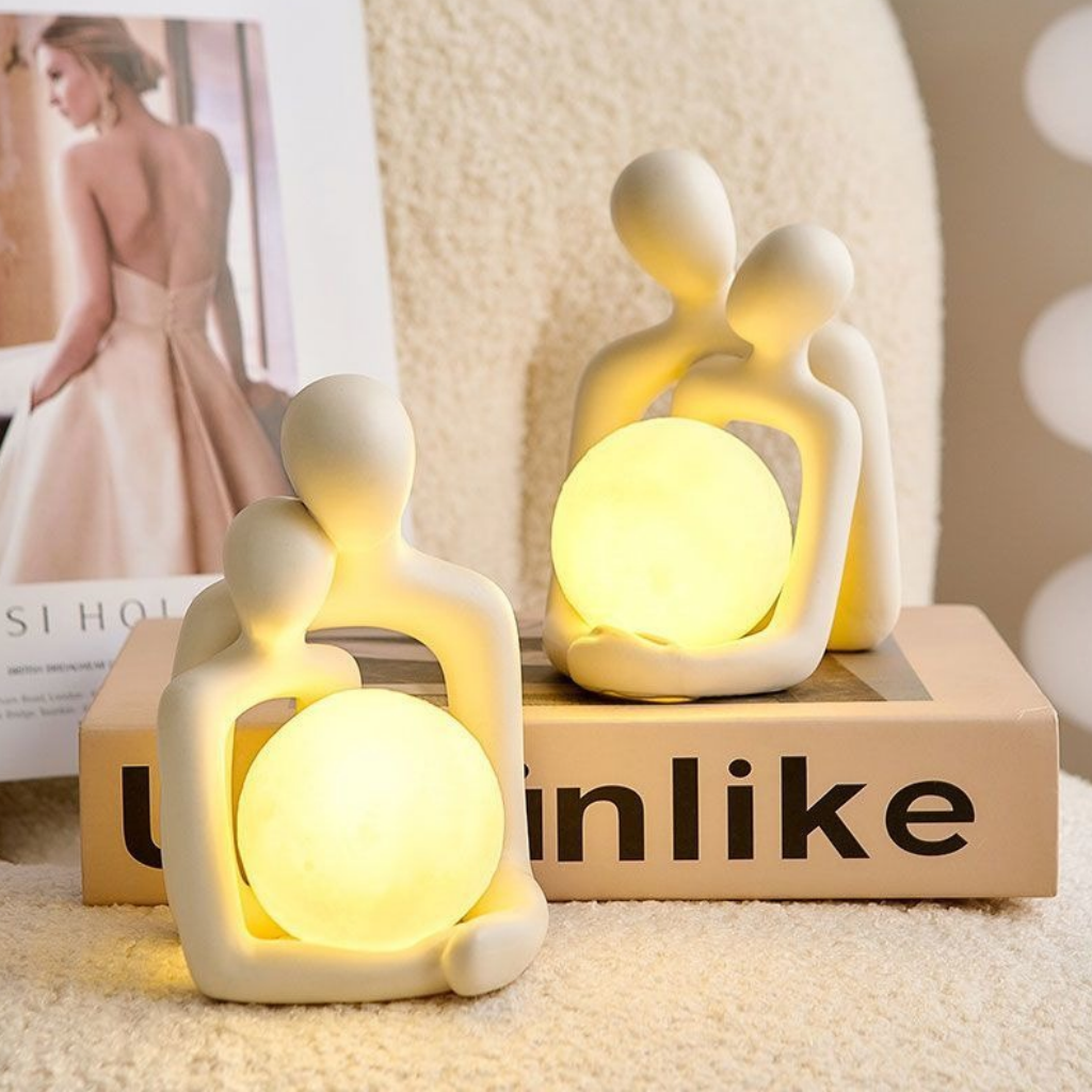 The Amorelle Luminous Couple Ornament