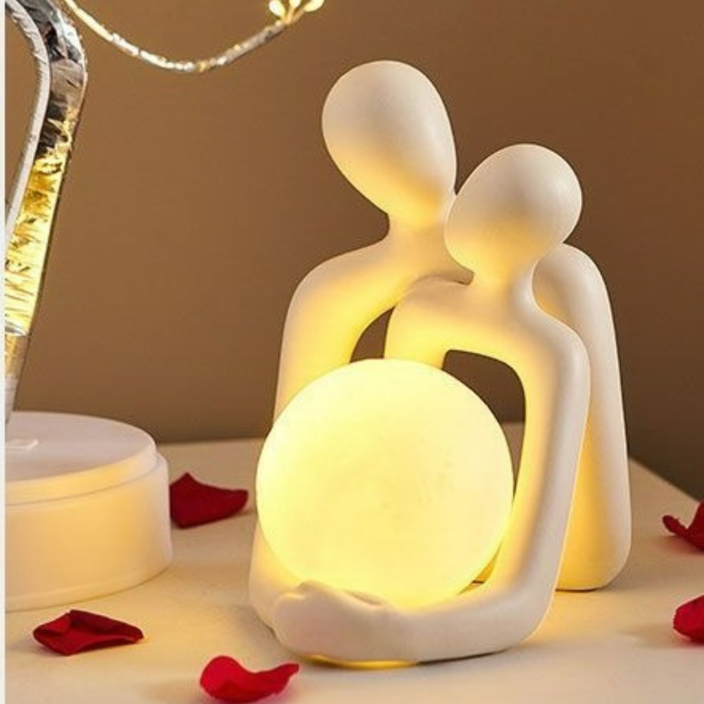 The Amorelle Luminous Couple Ornament