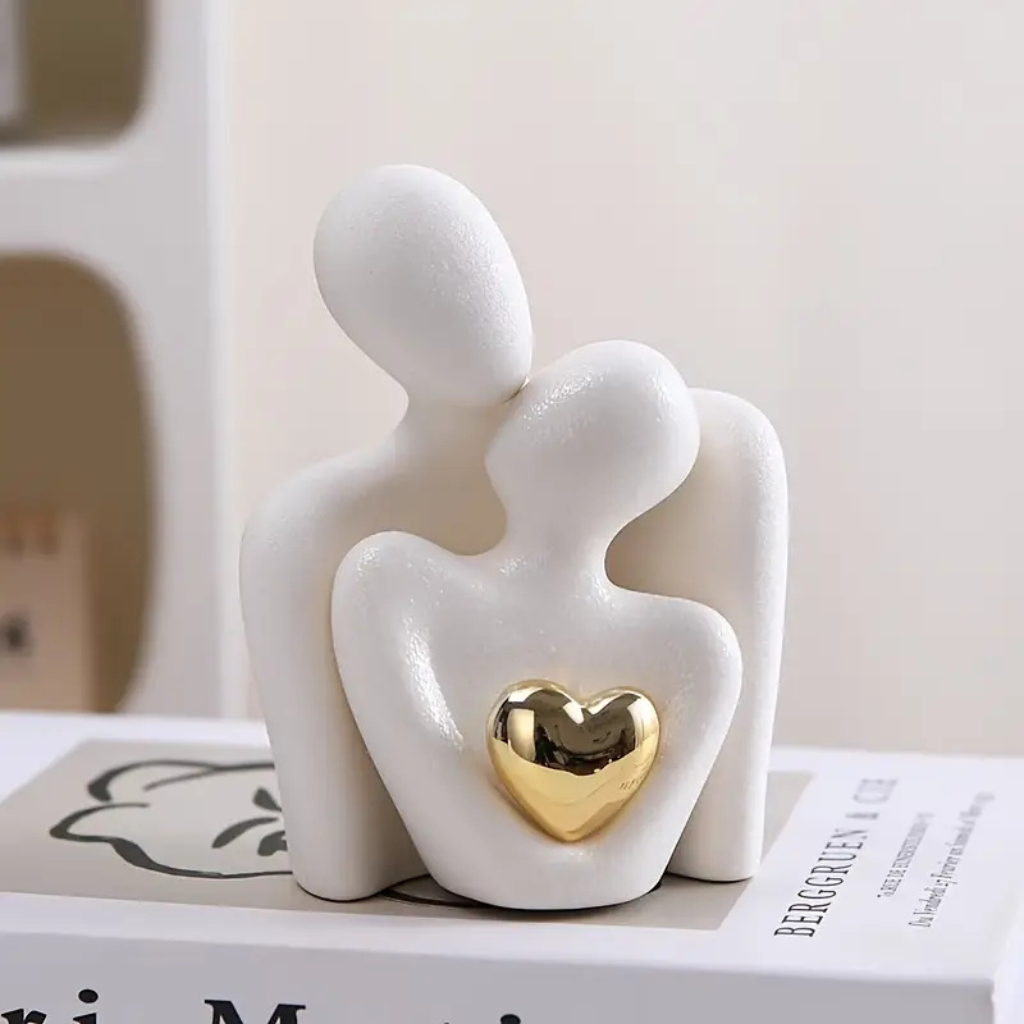 The Amorvelle Couples Love Embrace Statue