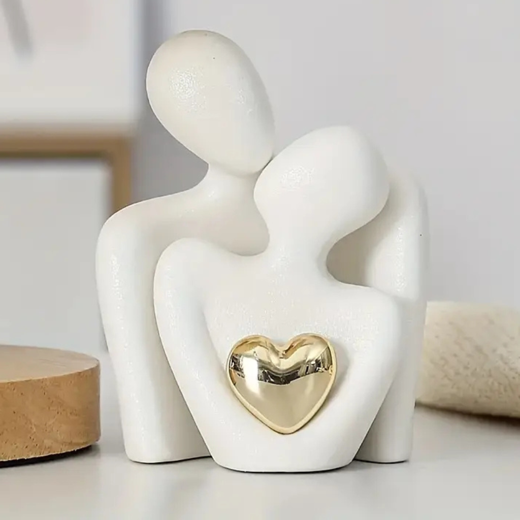 The Amorvelle Couples Love Embrace Statue