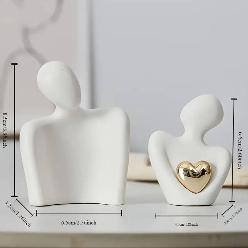 The Amorvelle Couples Love Embrace Statue