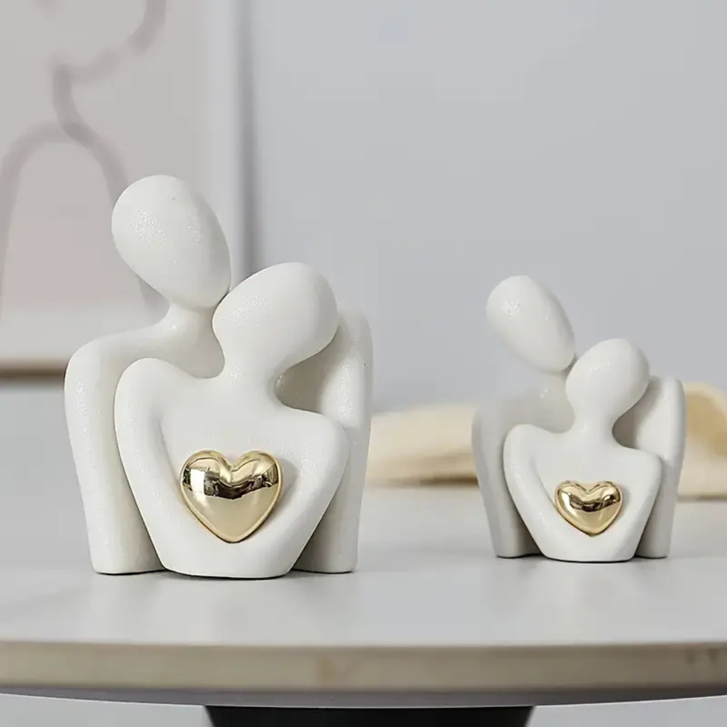 The Amorvelle Couples Love Embrace Statue