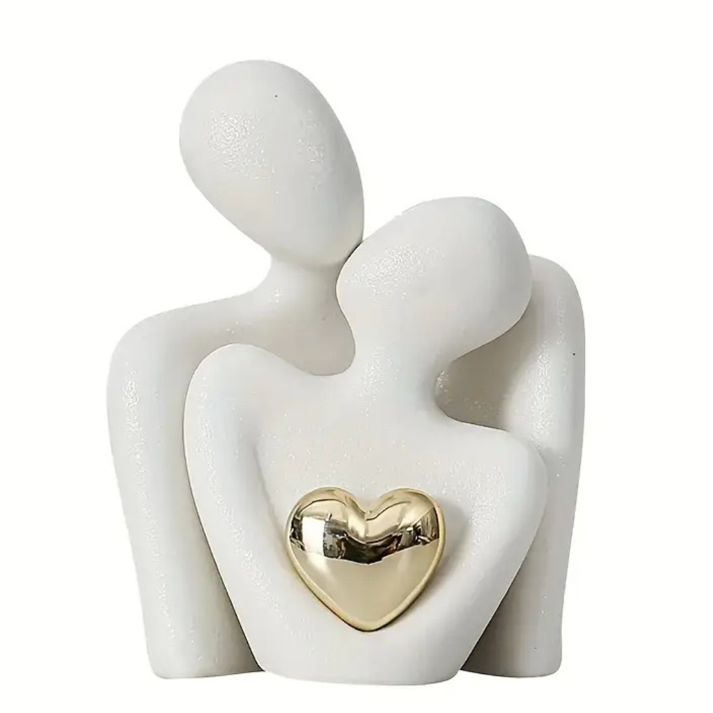 The Amorvelle Couples Love Embrace Statue