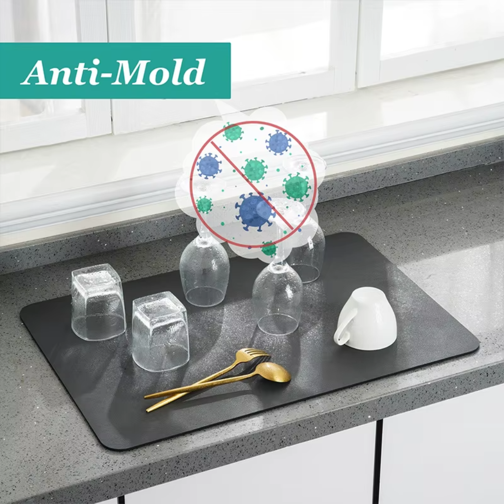 The Aquariva Rubber Absorbent Dish Drying Mat