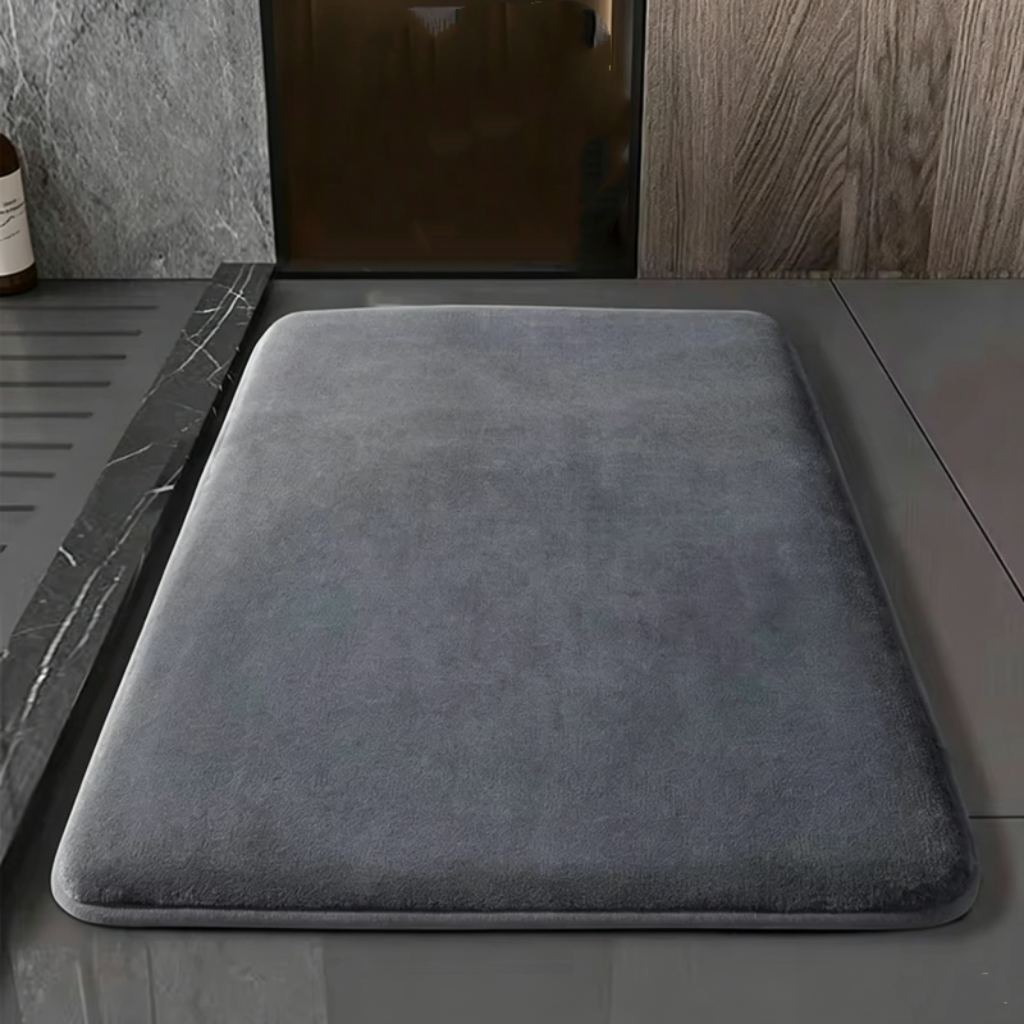 The Aquasoft Non Slip Absorbent Bathroom Mat