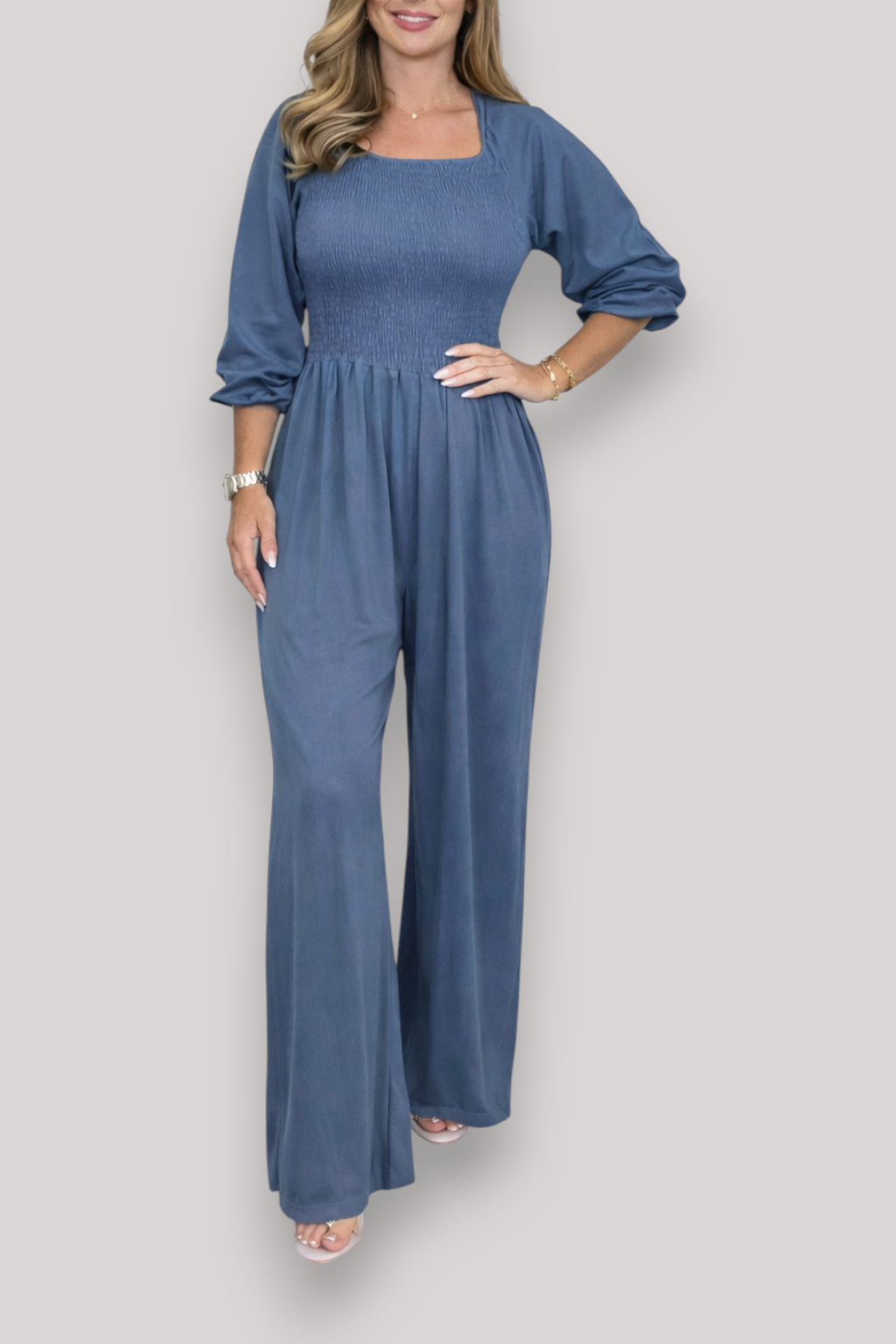 The Arabella Women's Casual Wide Leg Jumpsuit