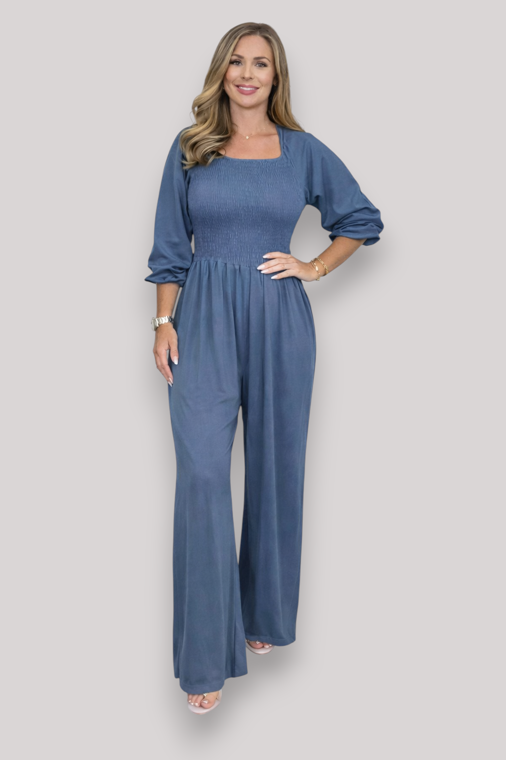 The Arabella Women's Casual Wide Leg Jumpsuit