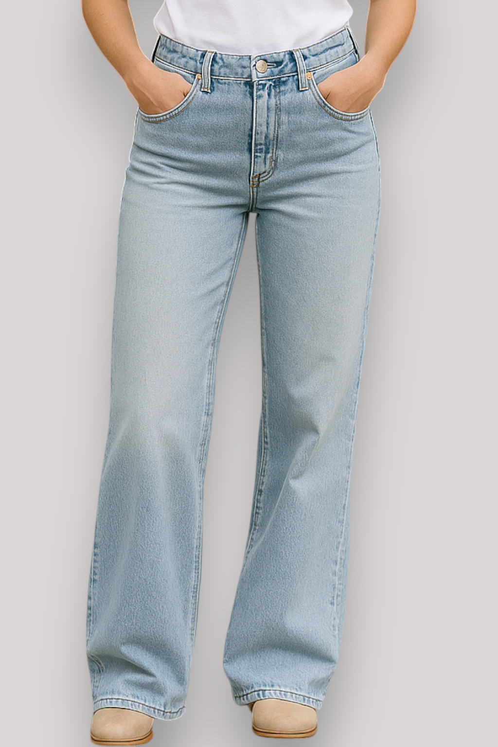 The Arden Women's Low Waist Jeans Straight Leg Denim