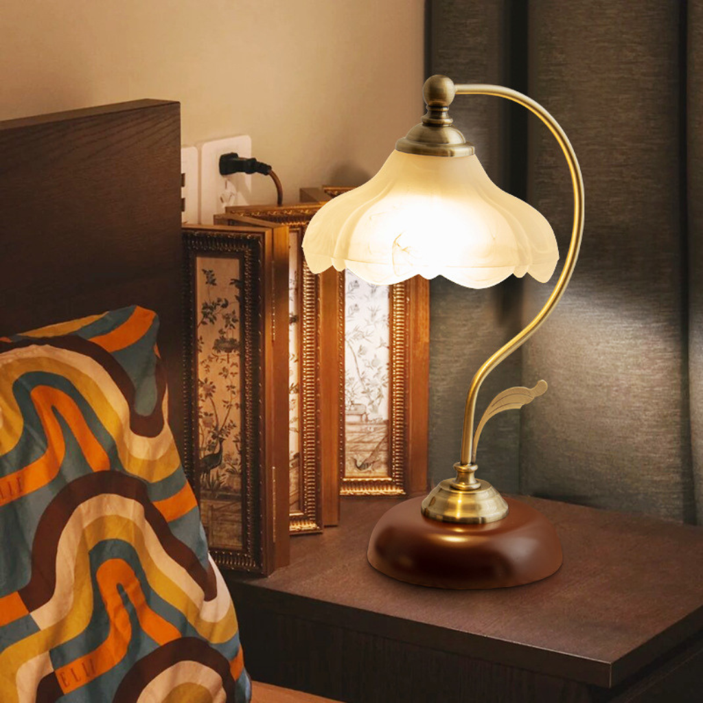 The Armand Retro Bedside Table Lamp