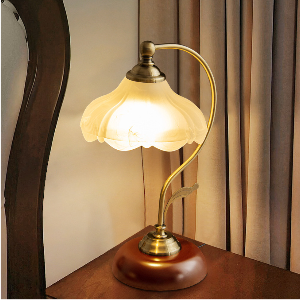 The Armand Retro Bedside Table Lamp