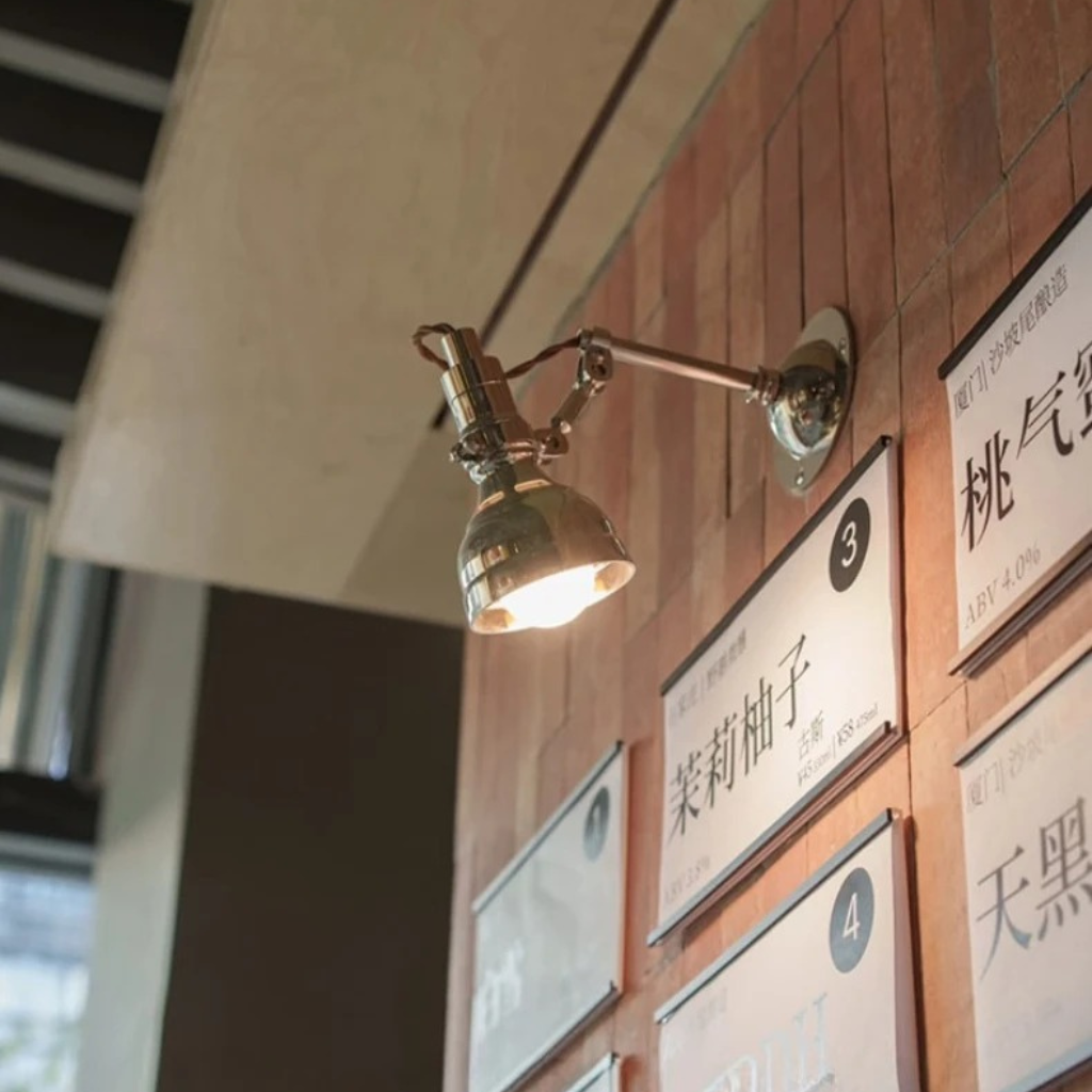 The Armvora Long Arm Wall Lamp