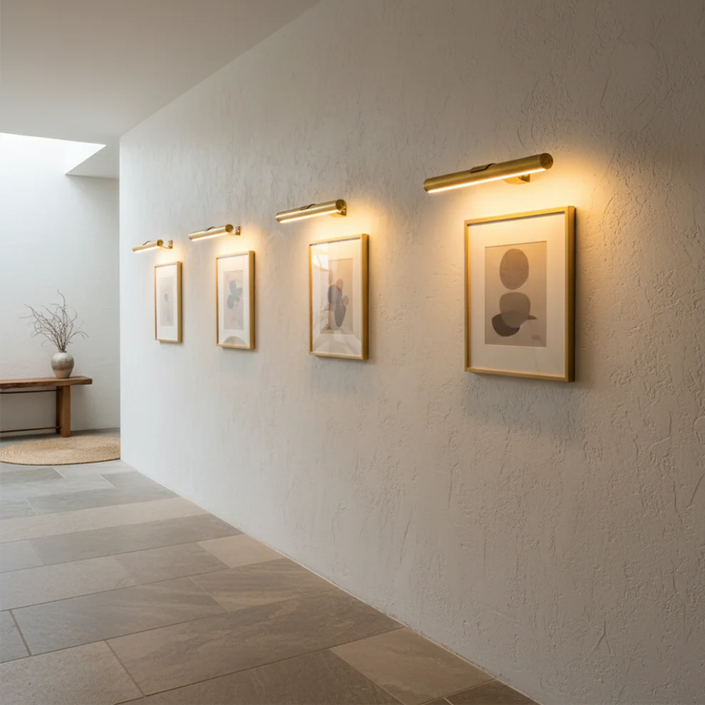 The Artix Remote Rechargeable Picture LED Wall Light