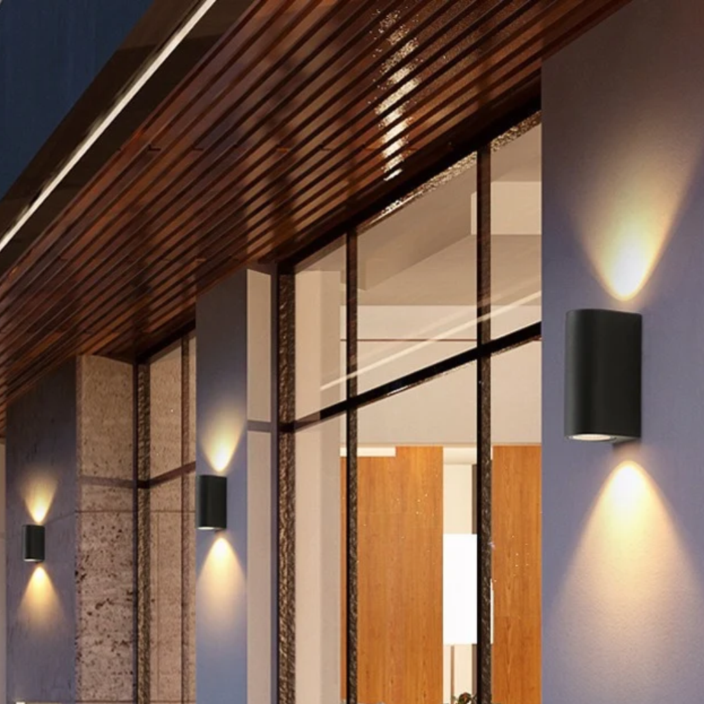 The Arvella Waterproof Outdoor LED Wall Garden Light