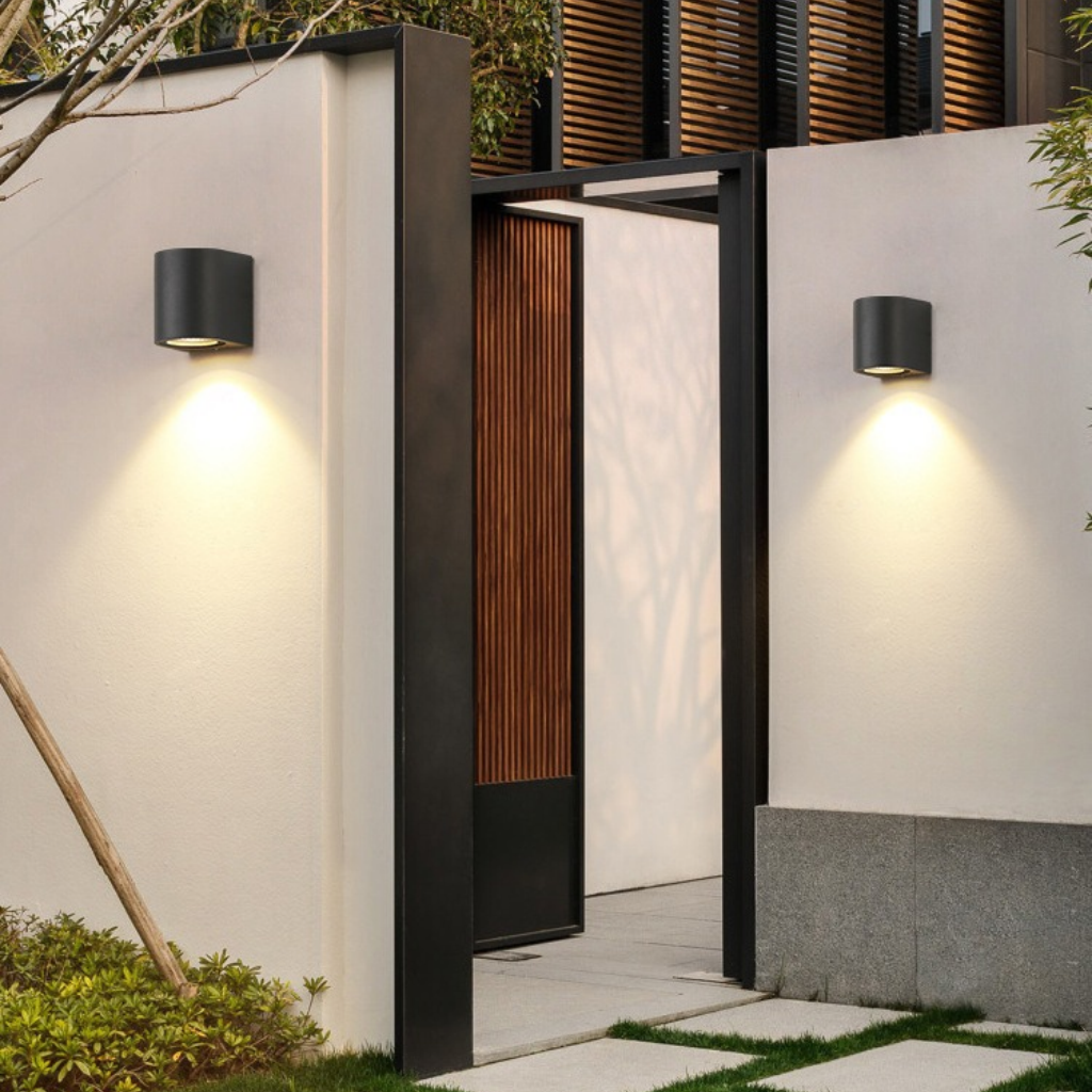The Arvella Waterproof Outdoor LED Wall Garden Light