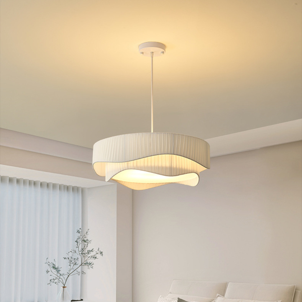 The Arvelle Nordic Fabric Pendant Light