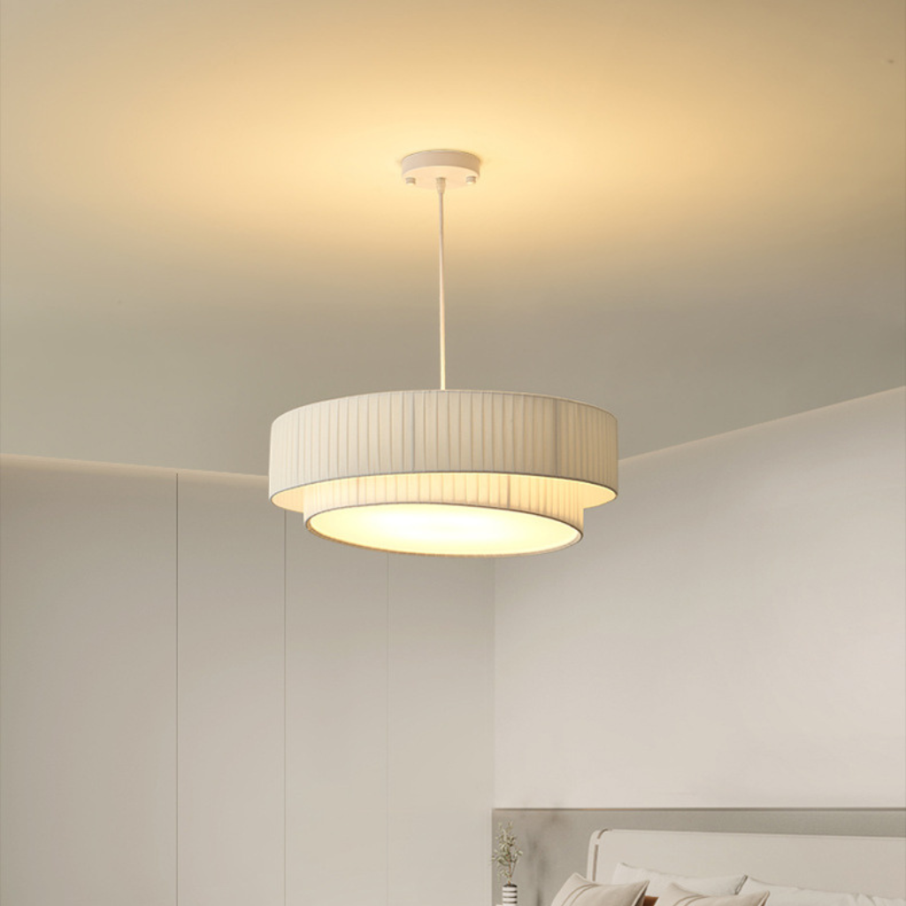The Arvelle Nordic Fabric Pendant Light