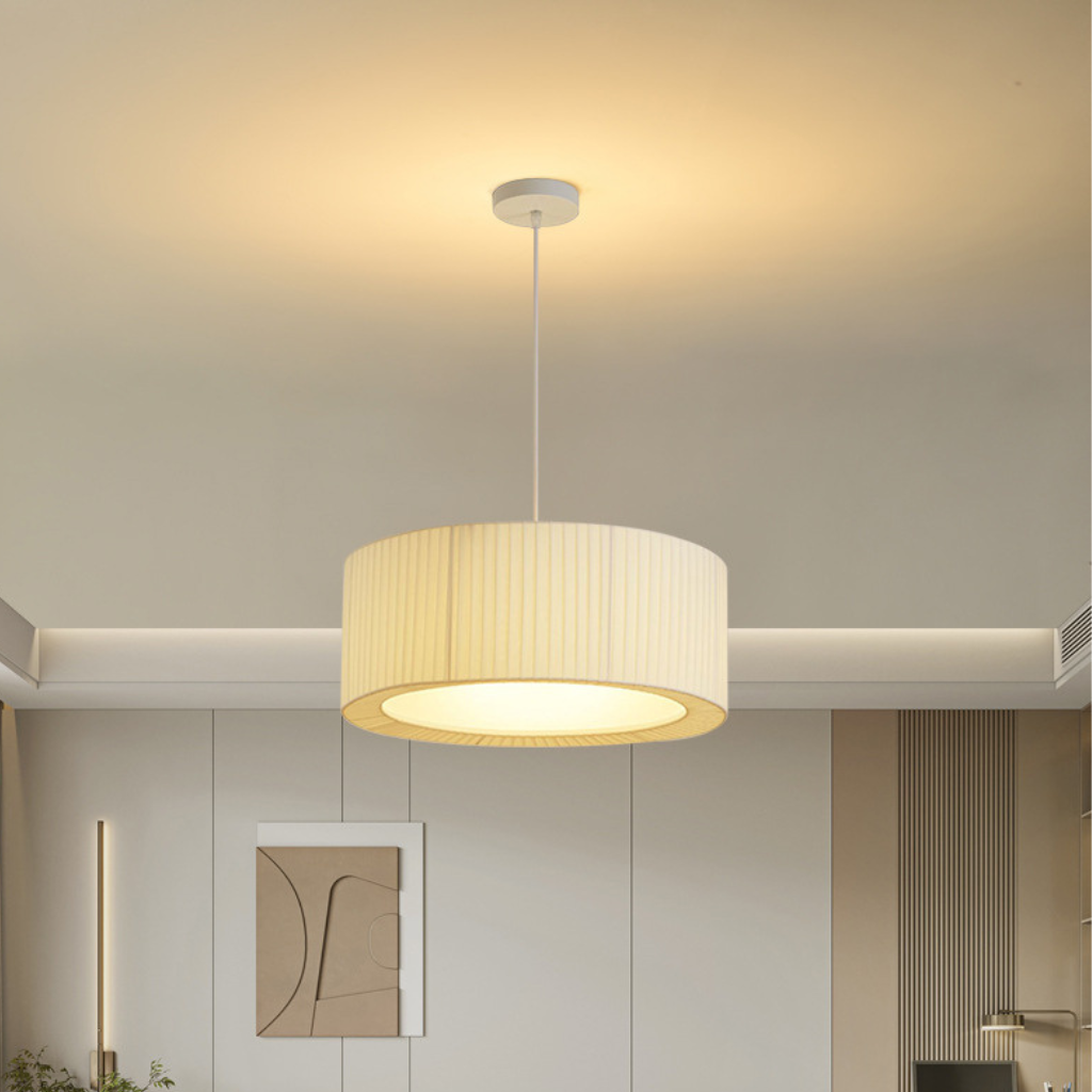 The Arvelle Nordic Fabric Pendant Light