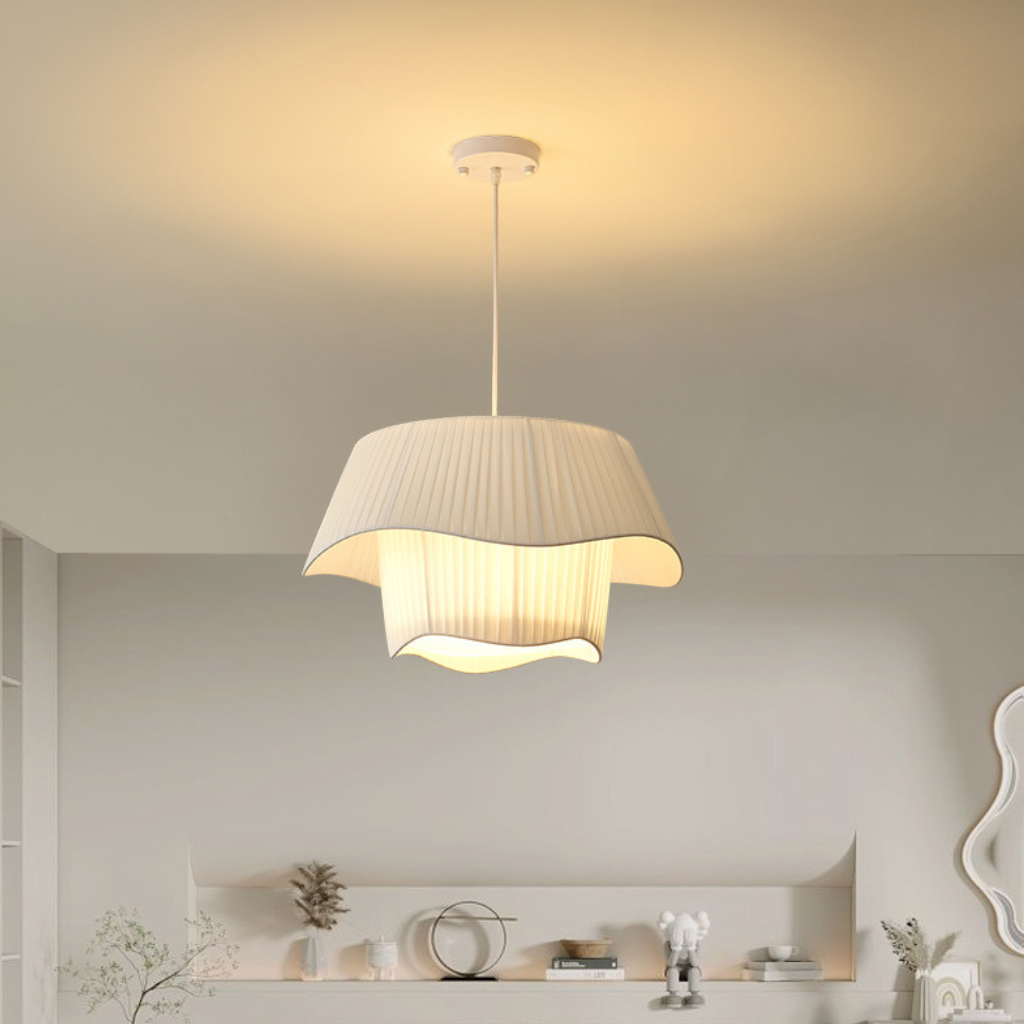 The Arvelle Nordic Fabric Pendant Light