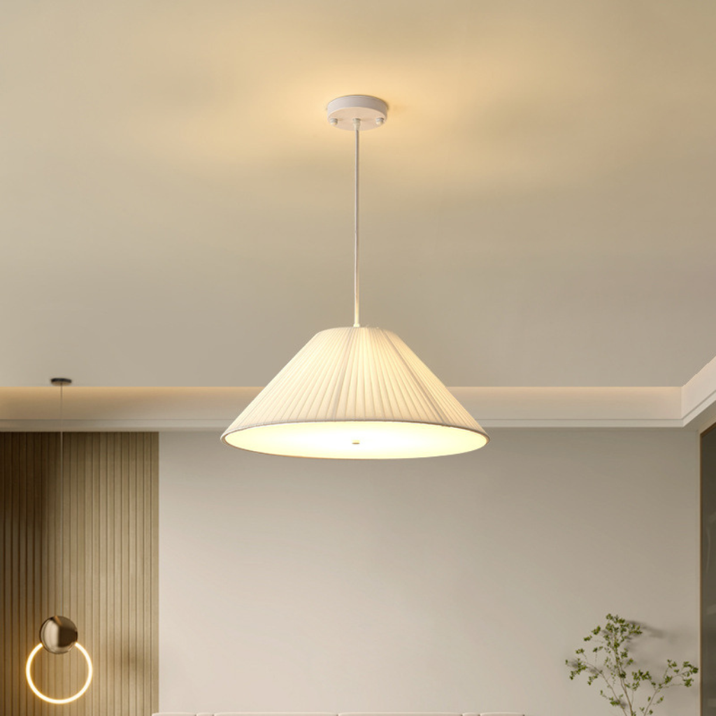 The Arvelle Nordic Fabric Pendant Light
