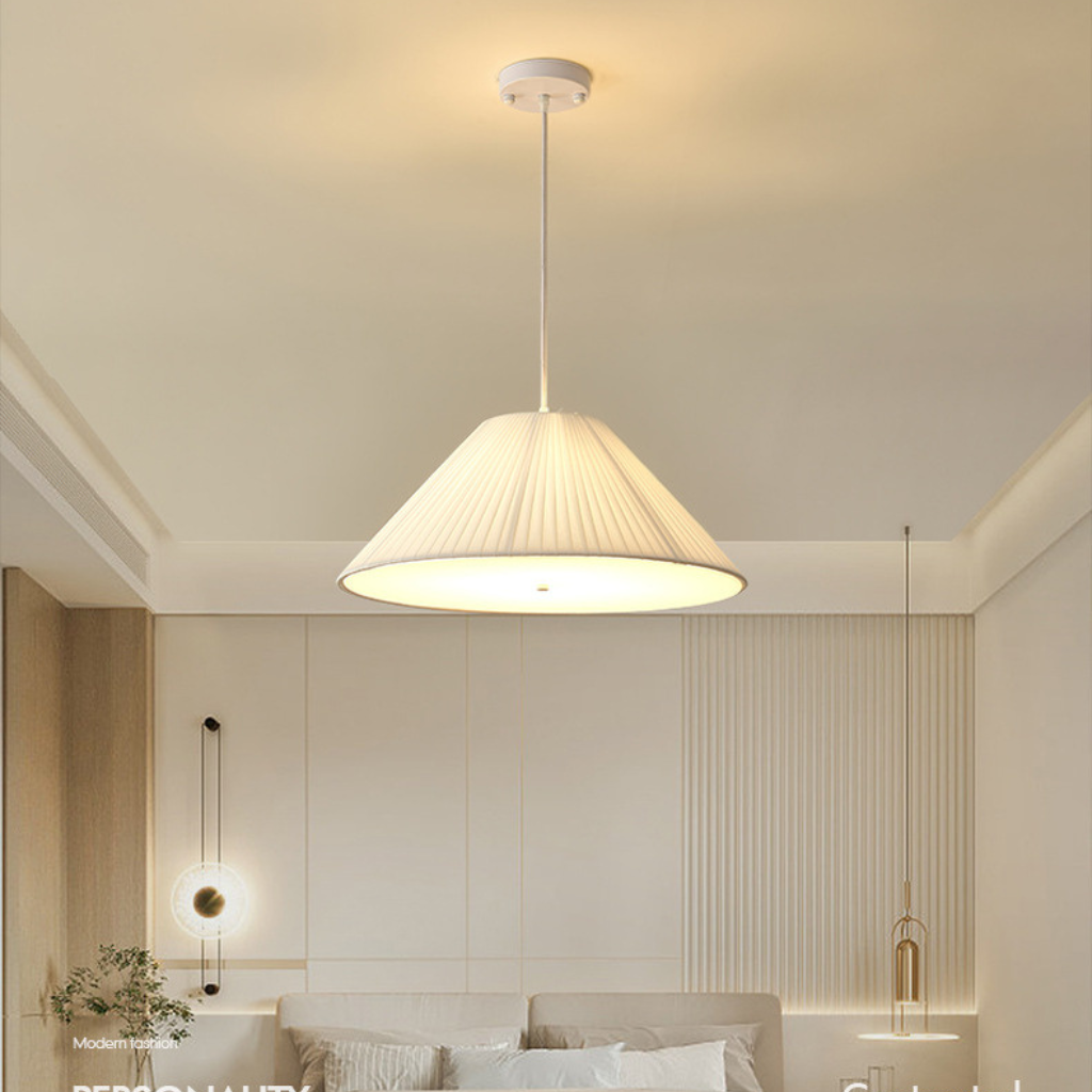 The Arvelle Nordic Fabric Pendant Light