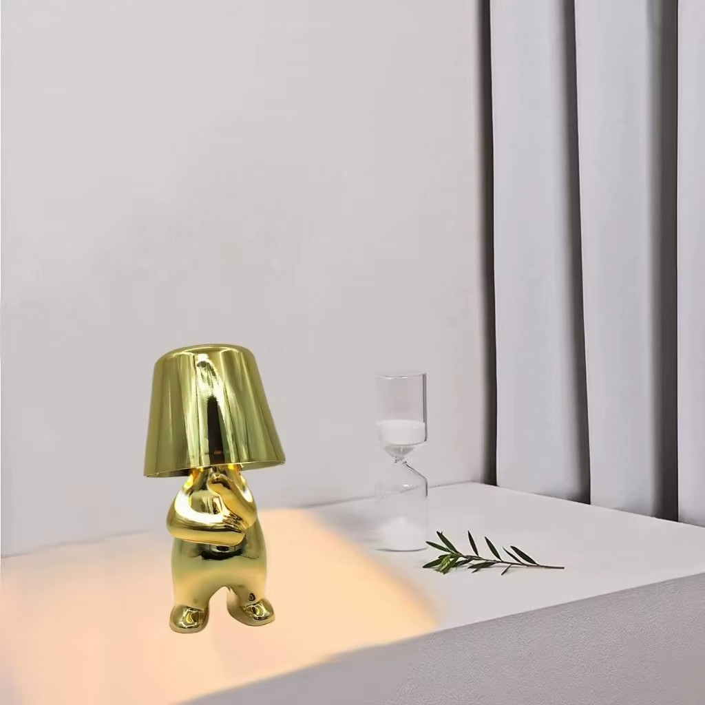 The Aurava Figurine Touch Table Lamp